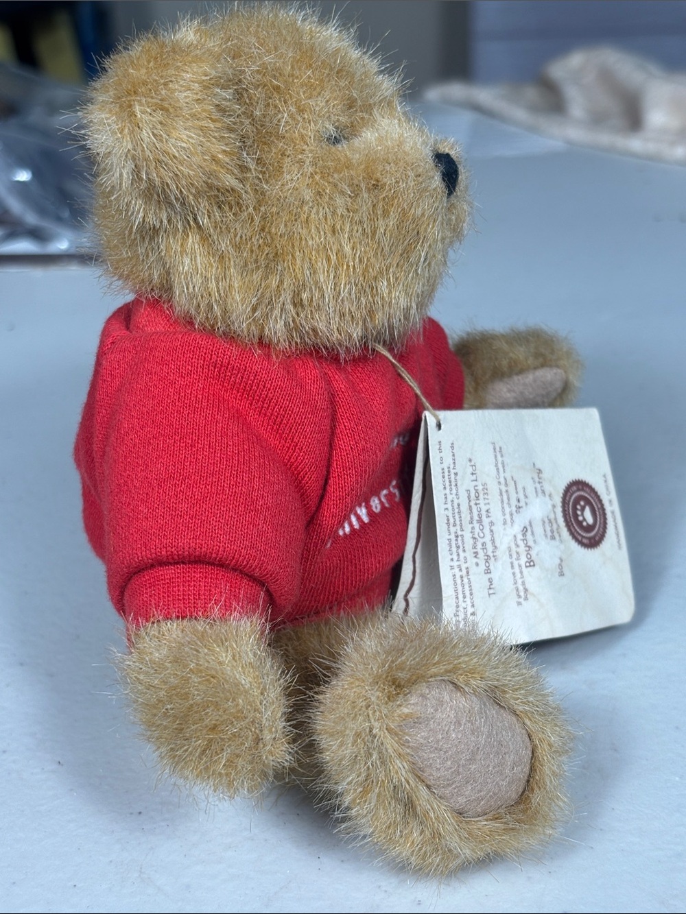 Boyds Head Bean Indiana University Teddy Bear Plush IU Hoosiers 5” With Hang Tag - Picture 10 of 15